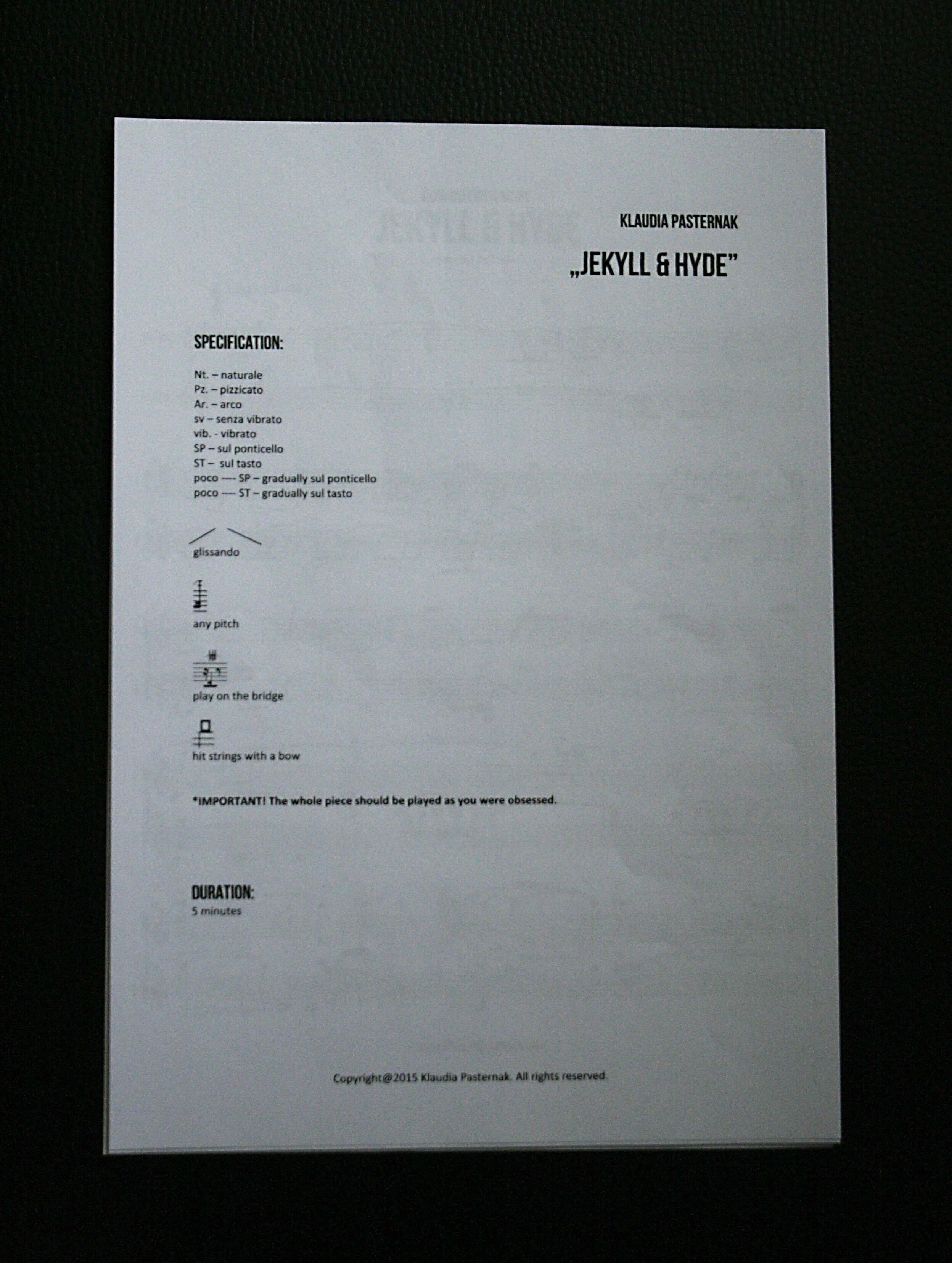 Legenda Jekyll and Hyde